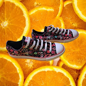 New Converse All Star Graffiti Shoes Size 6‎ Junior